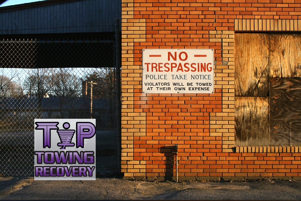 Trespass Towing for Tip Recovery Towing Service in the Kansas City Missouri Metro Area