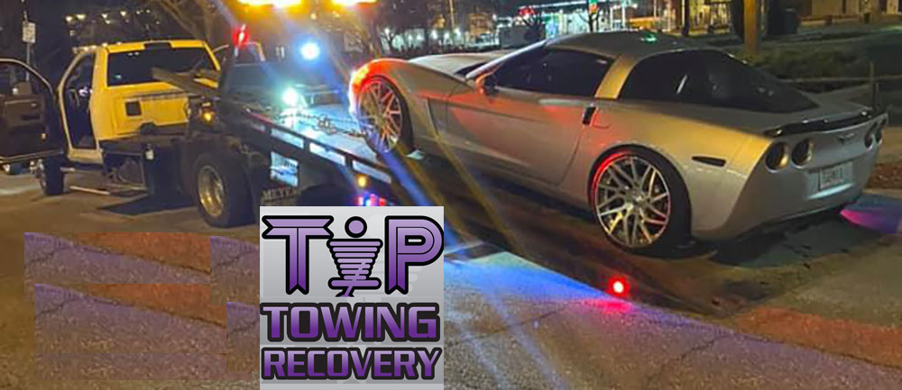 Flatbed Towing for Tip Recovery Towing Service in the Kansas City Missouri Metro Area